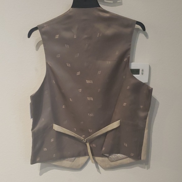 Joseph Abbound Mens Tan Vest NWT - Picture 5 of 6